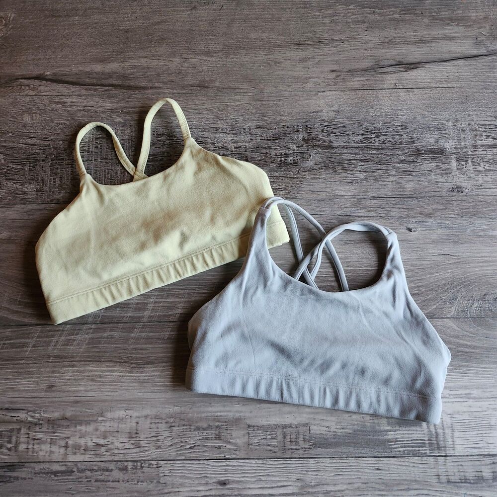 (Child's 12) 2pc Athleta Girl sports bra bundle